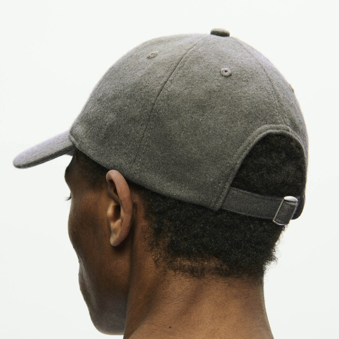 Double A by Wood Wood - Wood Wood - Double A Felt patch cap | Kasket Deep Lichen
