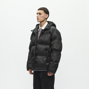 Double A by Wood Wood - Wood Wood - Double A Claus puffer jacket | Vindjakke Black