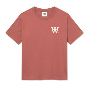 Double A by Wood Wood - Wood Wood - Double A Liam AA chest | T-shirt Mahogany