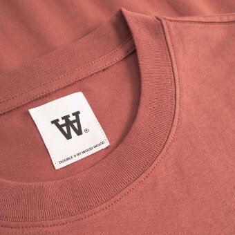 Double A by Wood Wood - Wood Wood - Double A Liam AA chest | T-shirt Mahogany
