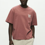 Double A by Wood Wood - Wood Wood - Liam AA chest | T-shirt Mahogany