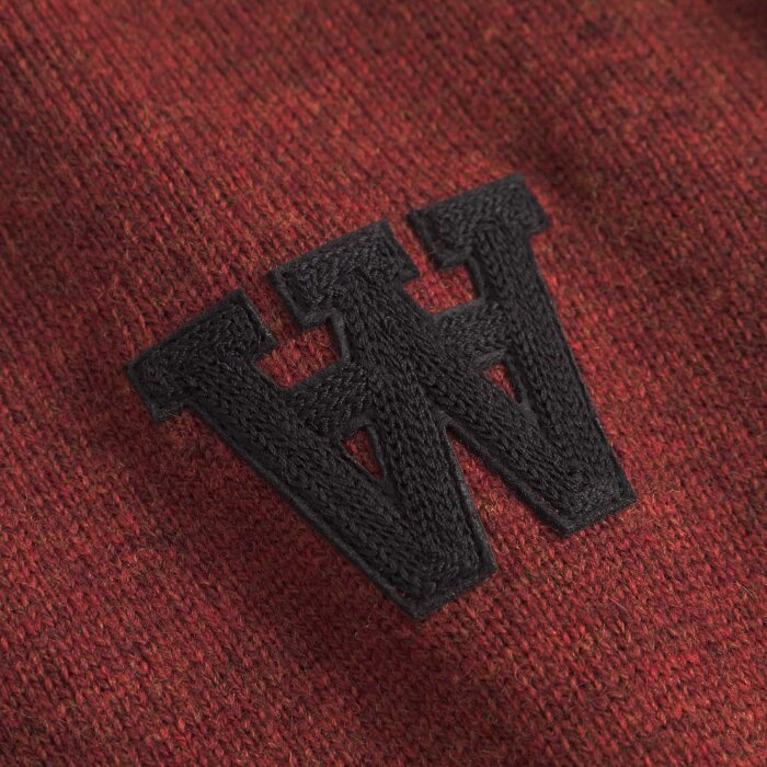 Double A by Wood Wood - Wood Wood - Tay sweater | Strik Dekadent Chocolate mel