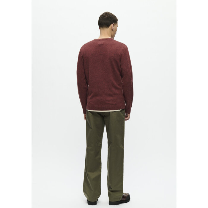 Double A by Wood Wood - Wood Wood - Tay sweater | Strik Dekadent Chocolate mel