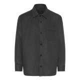 Matinique - Matinique - Cracow | Overshirt Dark Grey Mel Matinique - Matinique - Cracow | Overshirt Dark Grey Mel