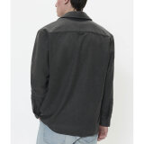 Matinique - Matinique - Cracow | Overshirt Dark Grey Mel Matinique - Matinique - Cracow | Overshirt Dark Grey Mel