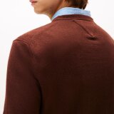 Tommy Hilfiger  - Tommy Hilfiger - TH cotton/cashmere crew neck | Strik Pure Brown