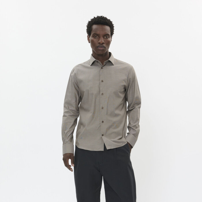 Matinique - Matinique - Marc short shirt | Skjorte Chocolate Chip