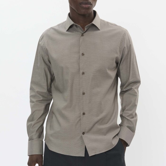 Matinique - Matinique - Marc short shirt | Skjorte Chocolate Chip