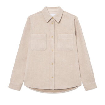 LES DEUX - Les Deux - Lennon boucle | Overshirt Ivory