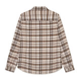 LES DEUX - Les Deux - Lennon check | Overshirt Irish Cream