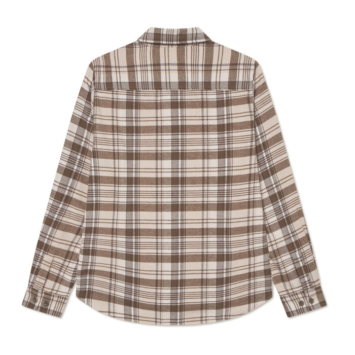 LES DEUX - Les Deux - Lennon check | Overshirt Irish Cream