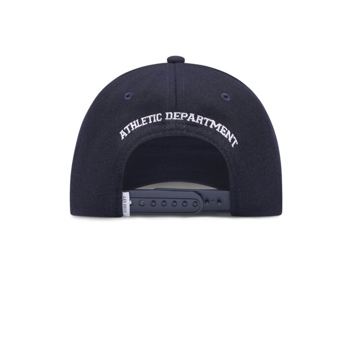 LES DEUX - Les Deux - Wool baseball cap | Kasket Dark Navy