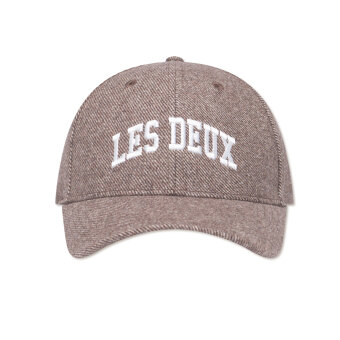 LES DEUX - Les Deux - Wool baseball cap | Kasket Mountain Grey