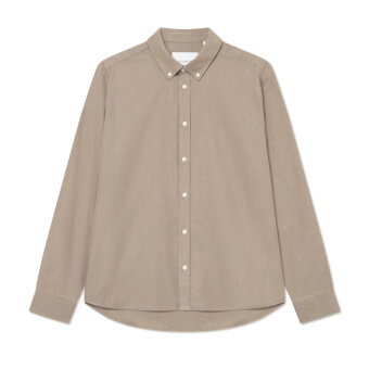 LES DEUX - Les Deux - Desert reg shirt | Skjorte Lead Gray