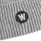 Double A by Wood Wood - Wood Wood - Vin beanie | Hue Grey Melange Double A by Wood Wood - Wood Wood - Vin beanie | Hue Grey Melange