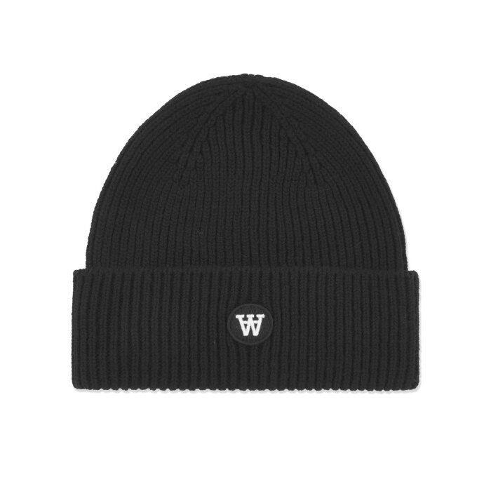 Double A by Wood Wood - Wood Wood - Vin beanie | Hue Black