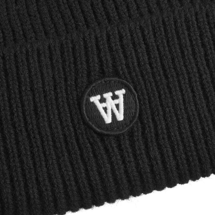 Double A by Wood Wood - Wood Wood - Vin beanie | Hue Black