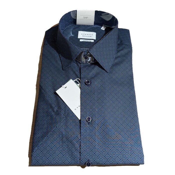 Eterna - Eterna - 1042 C171 19 | K/Æ Modern fit Skjorte Blue