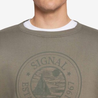 Signal - Signal - Tim crew | Sweatshirt Smokey Olive