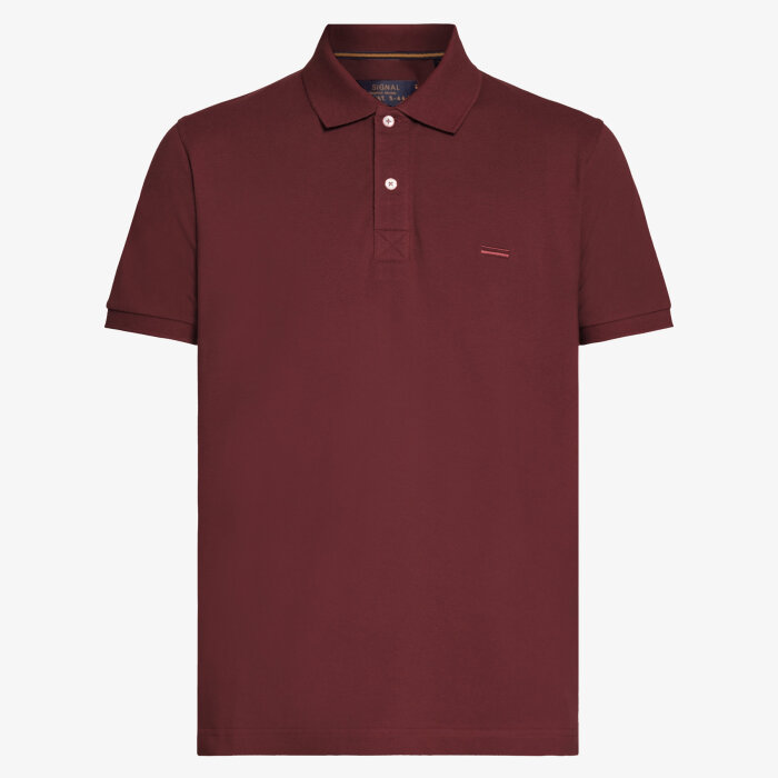 Signal - Signal - Nicky | Polo T-shirt Cherry Chocolate Mel