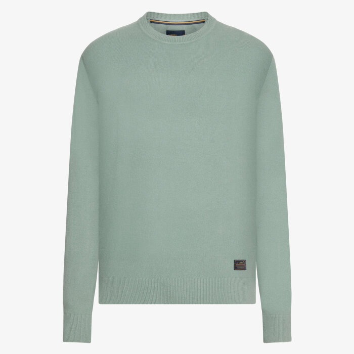 Signal - Signal - Ricco crew neck sweater | Strik Green Bay Melange