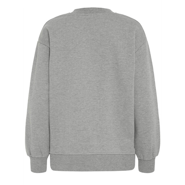 ICHI ( Dame ) - ICHI - IHOLINNE SW | SWEATSHIRT GREY MELANGE
