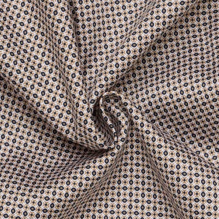 Eterna - Eterna - 1321 29 C171 | K/Æ Modern Fit Skjorte Sand Brown