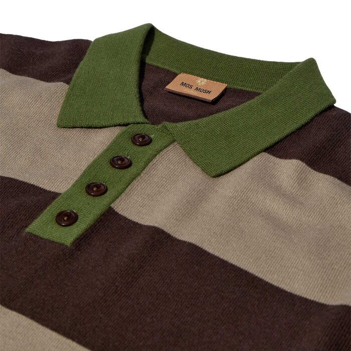 Mos Mosh Gallery - Mos Mosh - Royal preppy knit | Strik  Chocolate Brown