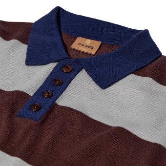 Mos Mosh Gallery - Mos Mosh - Royal preppy knit | Strik Bitte Chocolate 