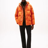 Tommy Hilfiger  - Tommy Hilfiger - Square baffled down | Dunjakke SZZ voyager orange