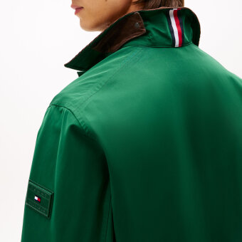 Tommy Hilfiger  - Tommy Hilfiger - Wet weather barn jacket | Vindjakke L6K Ornamental green