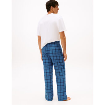 Tommy Hilfiger  - Tommy Hilfiger - TH flannel pyjamas pants | Pyjamasbukser Tonal Check Blue 