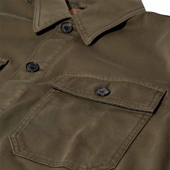 Mos Mosh Gallery - Mos Mosh - Matteo soft | Overshirt Forest Night 