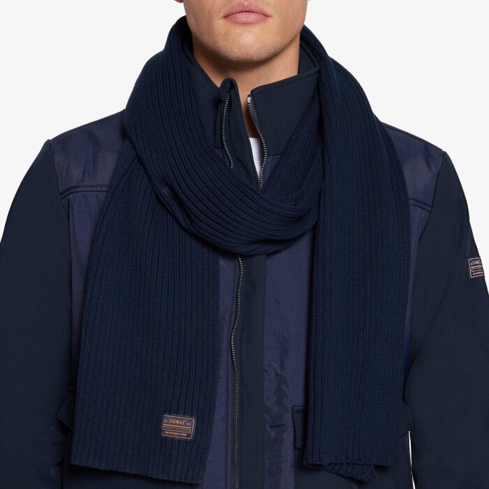 Signal - Signal - Scarf | Halstørklæde Deep Marine 