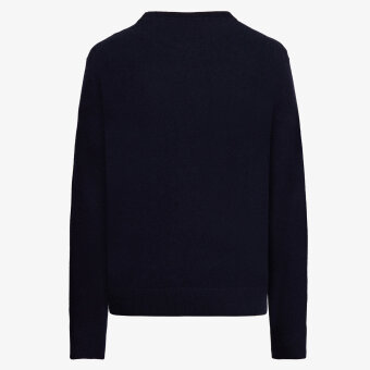 Signal - Signal - Ricco crew neck sweater | Strik Deep Marine Melange