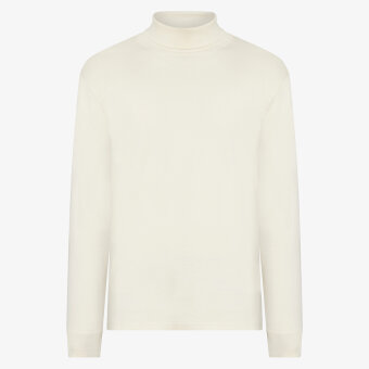Signal - Signal Oswald single Rullekrave T-shirt Ivory Cream