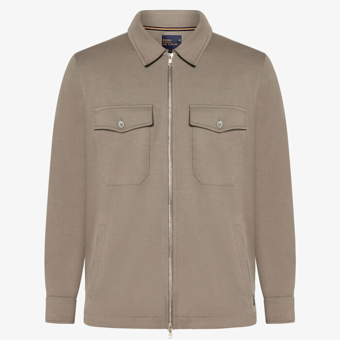 Signal - Signal - Bertle zip | Overshirt Smokey Olive