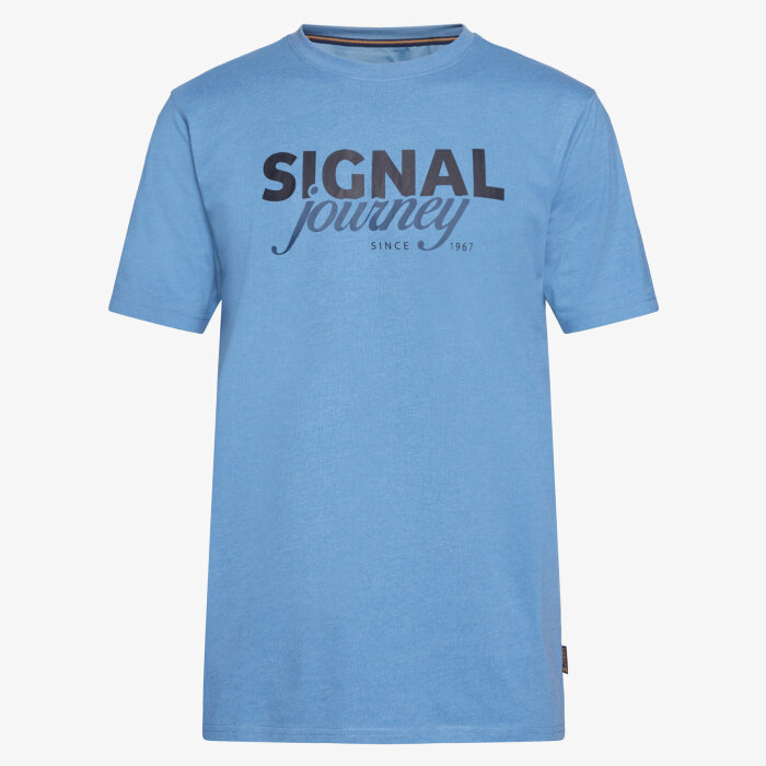 Signal - Signal - Dizzy logo | T-shirt Calm Blue melange