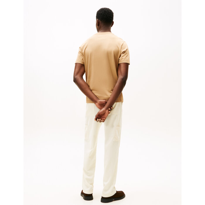 Tommy Hilfiger  - Tommy Hilfiger - Stack graphic tee | T-shirt Timeless Camel