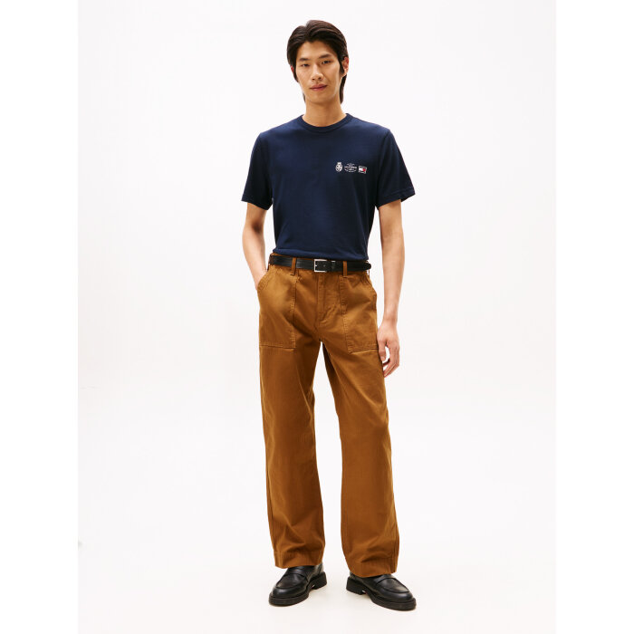 Tommy Hilfiger  - Tommy Hilfiger - Small crest outline tee | T-shirt Desert Sky