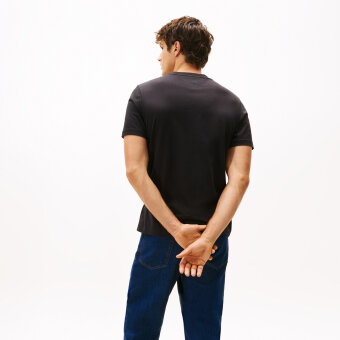 Tommy Hilfiger  - Tommy Hilfiger - Colour block graphic tee | T-shirt Black