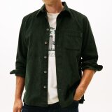 Tommy Hilfiger - Tommy Hilfiger - Corduroy rlx | Overshirt Riverbed Green Tommy Hilfiger - Tommy Hilfiger - Corduroy rlx | Overshirt Riverbed Green