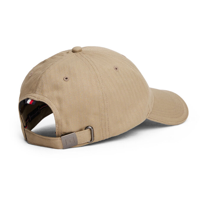 Tommy Hilfiger  - Tommy Hilfiger - RWB cotton 6 panel cap | Kasket Camel