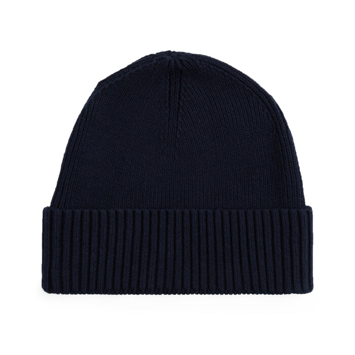 Tommy Hilfiger  - Tommy Hilfiger - Flag pima cotton beanie | Hue Space Blue