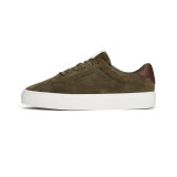 Tommy Hilfiger  - Tommy Hilfiger - Premium cupsole suede shoes | Trainers Army Green