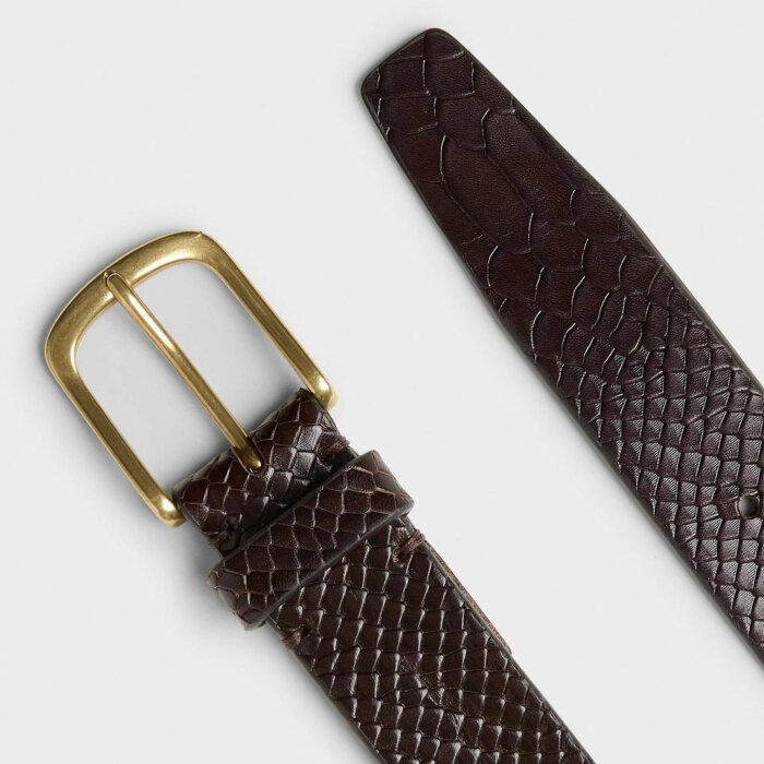 Saddler - Saddler - 78915 Luca | Bælte Dark Brown