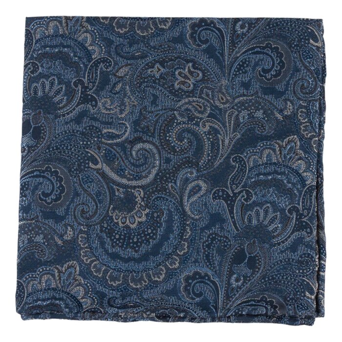 Portia - Portia - Pyntelommetørklæde 8091-2 | Blå