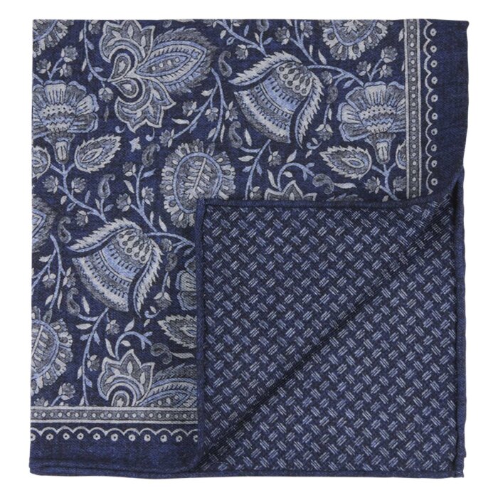 Portia - Portia - Pyntelommetørklæde 8060-2 | Blå