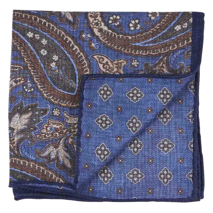 Portia - Portia - Pyntelommetørklæde 8062-2 | Blå