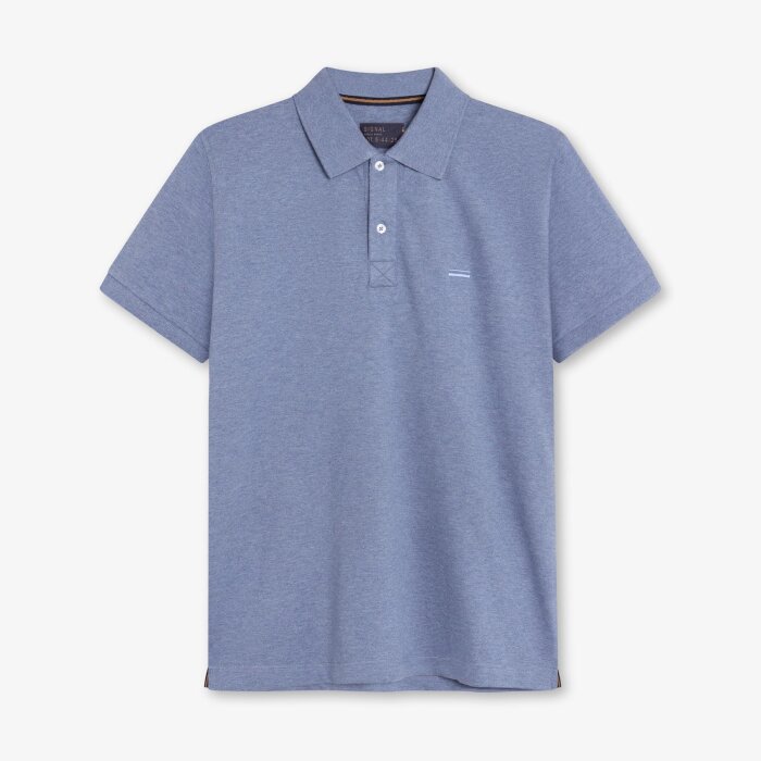 Signal - Signal - Nicky | Polo T-shirt Calm Blue Melange
